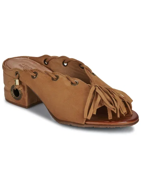 Papuci tip mules Airstep / A.s.98 maro