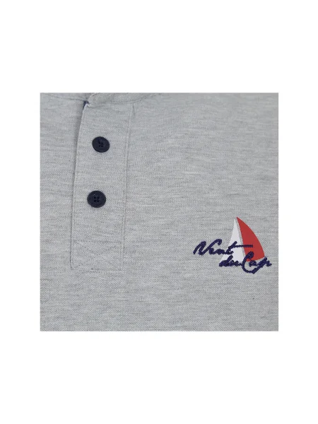 Polo Vent Du Cap gri