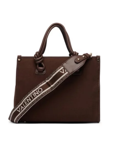 Crossbody kabelka Valentino hnedá