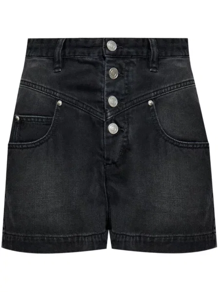 Pantaloni scurți Isabel Marant negru