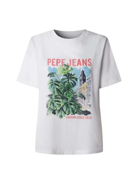 Tricou Pepe Jeans alb