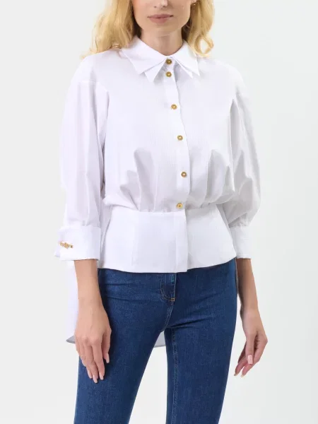 Сорочка Elisabetta Franchi біла