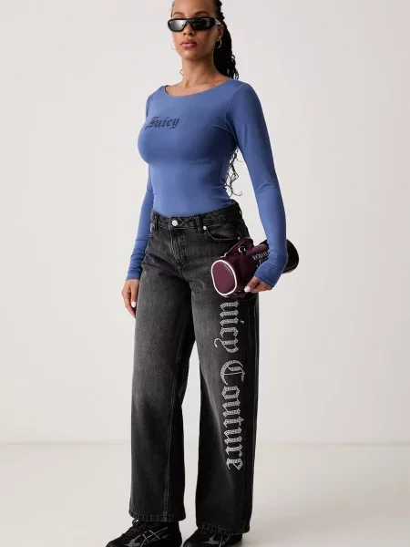 Juicy Couture джинси wide leg Diamante