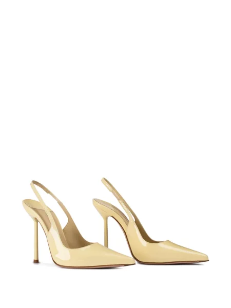 Pantofi cu toc Le Silla slingback galben