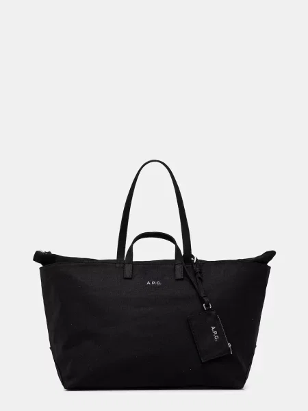 A.P.C. geantă de LE DRUMMER TOILE negru