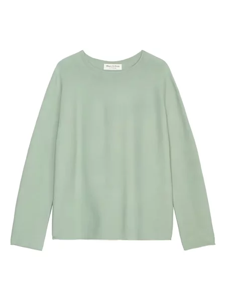 Pulover Marc O'polo cu decolteu în U lung verde