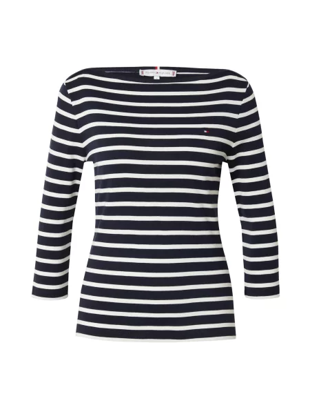 TOMMY HILFIGER Tricou NEW CODY albastru marin / roșu alb