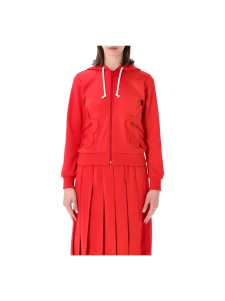 Bluza polarowa Comme Des Garcons polarowa czerwona