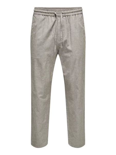 Only & Sons Pantaloni Linus Crop gri