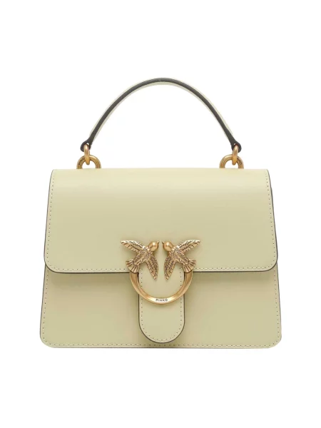 PINKO Torebki Kobieta ONE SIZE Skóra Flap Crossbody Bag żółty