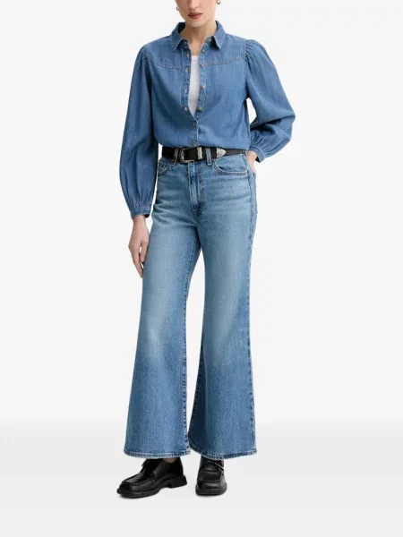Ζωσμένος πλεκτός ζώνη Levi's με αγκράφα καφέ