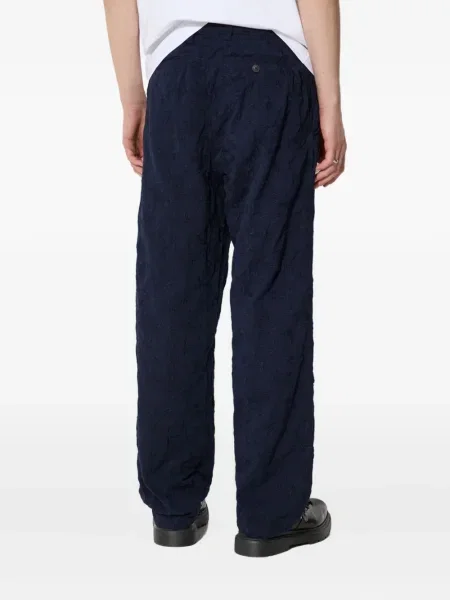 Květinové kalhoty Corridor modré