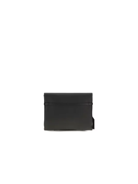 Torba Dolce And Gabbana skórzana z logo czarna