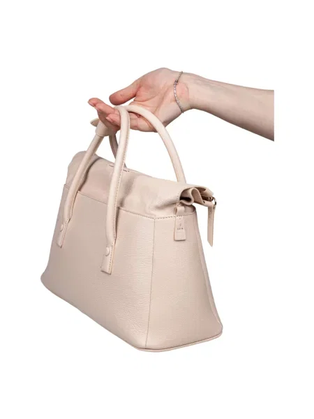 Torebka Maison Margiela skórzana różowa