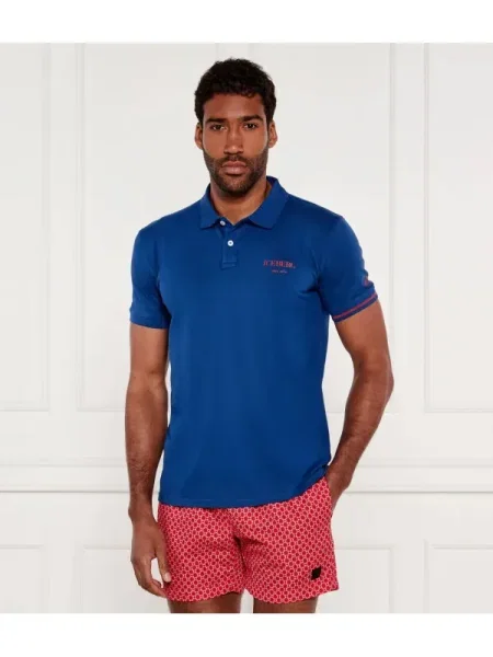 Tricou polo Iceberg albastru
