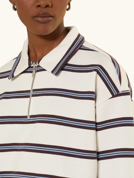 Marc O'polo Denim Bluza Polo weiss biała