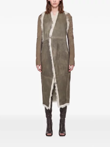 Avikailio avikailio paltas Rick Owens ruda