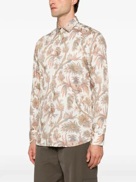 Lung cămașă Etro cu imagine cu model paisley