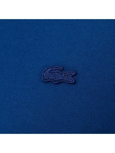 Поло Lacoste синее
