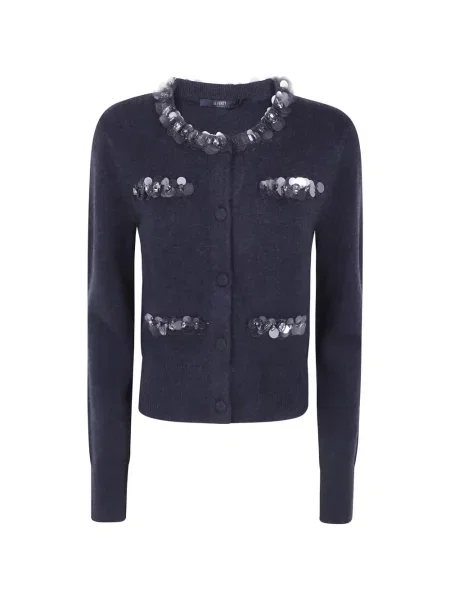 Cardigan Seventy cu paiete negru
