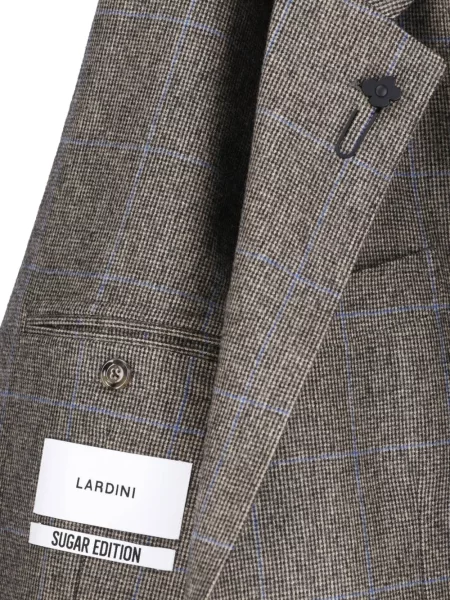 Vilnonis pledas švarkas Lardini pilka