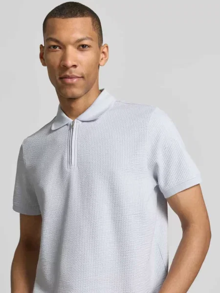 Koszulka polo o kroju regular fit z fakturowanym wzorem Mcneal