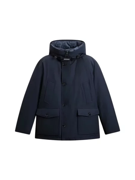 Anorak Woolrich niebieska
