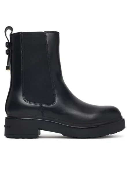 Armani Exchange Botki czarny