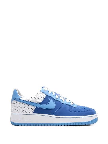 Sneakers Nike Air Force 1 κλασικό υφαίνω διαγωνίως μπλε