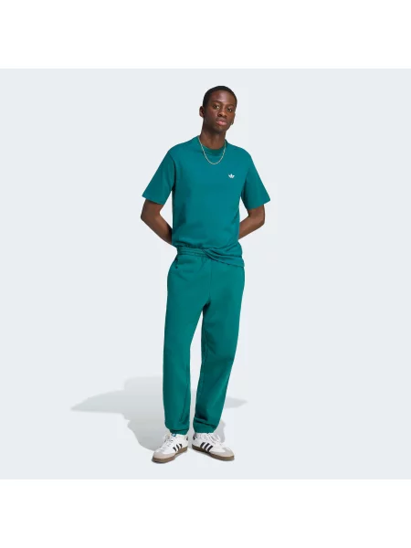 ADIDAS ORIGINALS Tričko Trefoil Essentials modrozelená