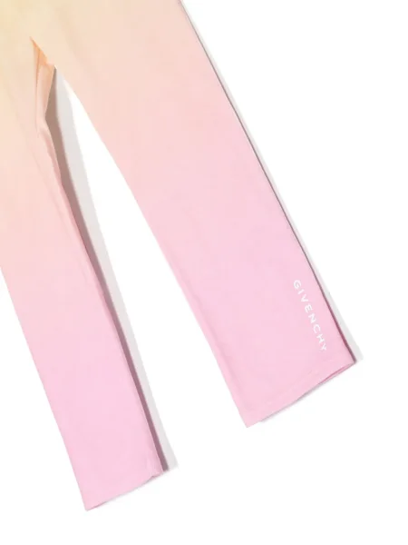 Legginsy dziecięce Givenchy żółte
