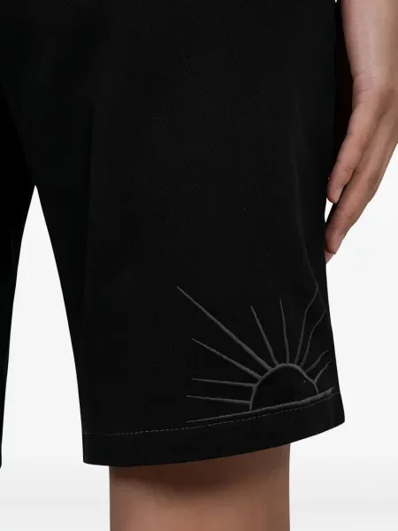 Pantaloni scurți House Of Sunny cu broderie negru
