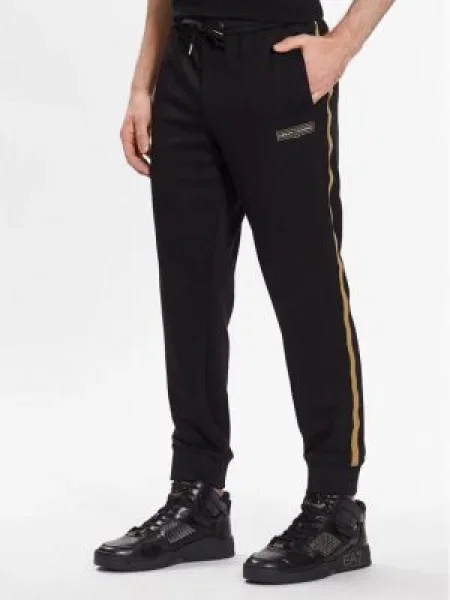 Armani Exchange Melegítő alsó Regular Fit fekete