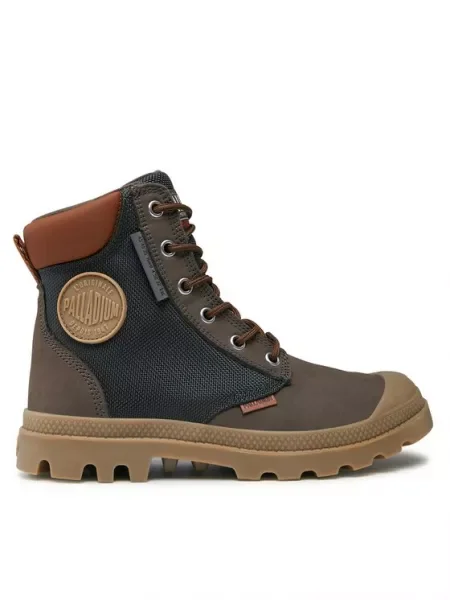 Palladium Outdoorová obuv Pampa Sc Wpn U-S Hnedá zelená