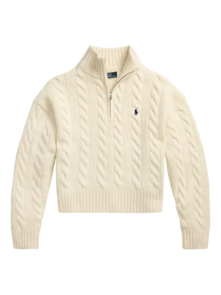 Căciulă Polo Ralph Lauren cu broderie cu dungi cowboy roșu