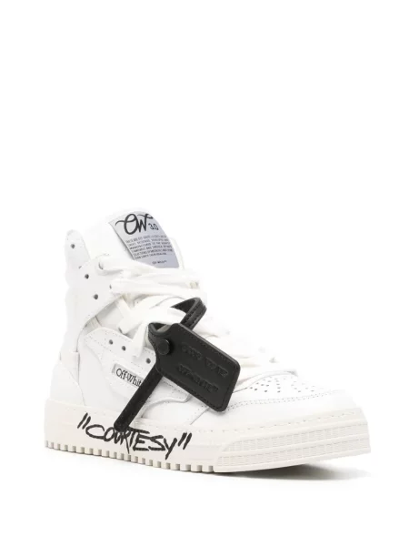 Sneakerși Off-white alb