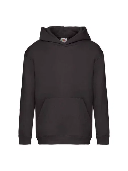 Bluza Z Kapturem Premium Dla Dzieci czarna