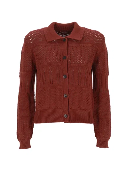 Cardigan Max Mara tricotate roșu