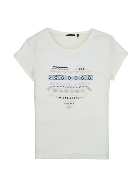 Tricou copii Ikks alb