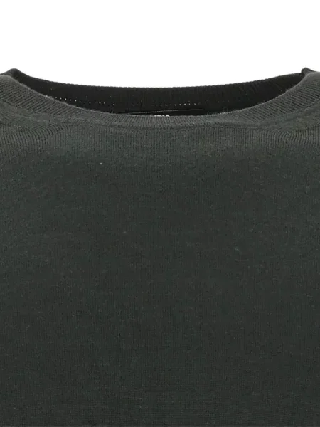 Pulover Alpha Studio de lână cu decolteu rotund verde