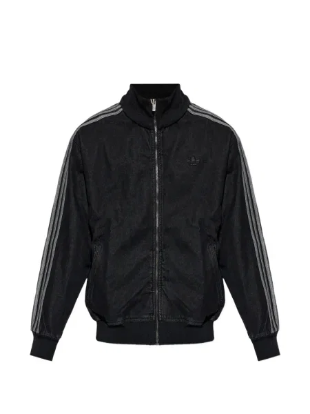 Geacă Adidas cu dungi negru