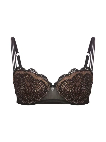 LASCANA Sutien / maro deschis negru