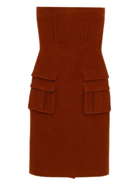 Kostiumas suknele Shushu/tong su lankeliu be petnešėlių oranžinė