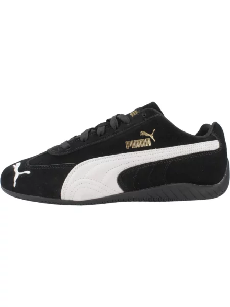 Sneakersy ze skóry naturalnej model ‘Speedcat’ Puma czarne