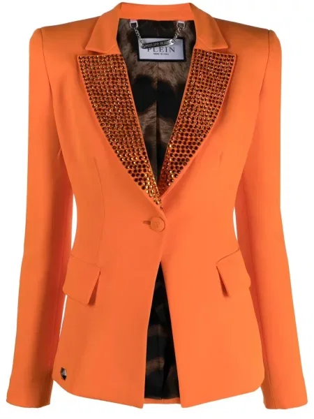 Sacou Philipp Plein portocaliu