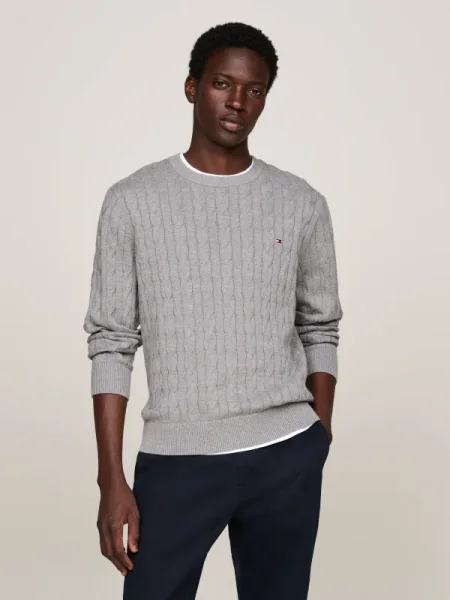 Tommy Hilfiger Pulover | Relaxed fit gri