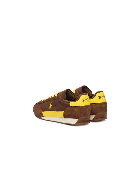 Sneakersy Polo Ralph Lauren hnedá
