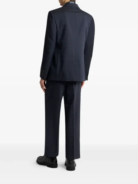 Sacou Etro de lână albastru