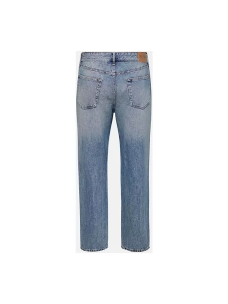 Szerokie jeansy Only & Sons niebieskie