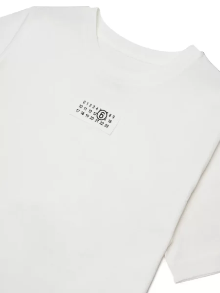 Dětské tričko Mm6 Maison Margiela bílé